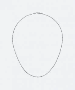 Mnml Accessories A3 Long Rope Chain - Silver