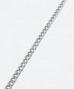 Mnml Accessories A4 Long Cuban Chain - Silver