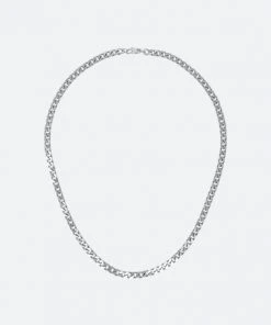 Mnml Accessories A4 Long Cuban Chain - Silver