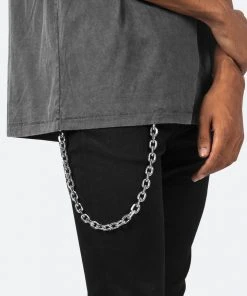 Mnml A7 Link Wallet Chain - Silver