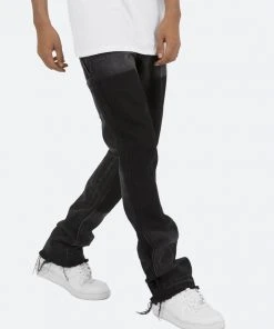 Mnml B118 Work Flare Denim - Black