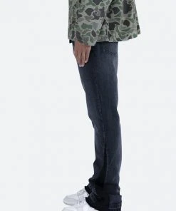 Mnml B119 Flare Denim - Black