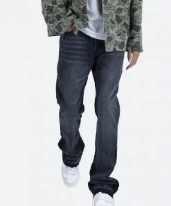 Mnml B119 Flare Denim - Black