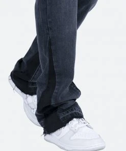 Mnml B119 Flare Denim - Black