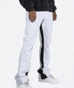 Mnml B119 Flare Denim - White