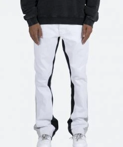 Mnml B119 Flare Denim - White