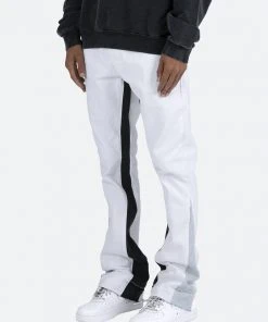 Mnml B119 Flare Denim - White