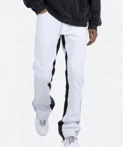 Mnml B119 Flare Denim - White