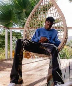 Mnml B126 Flare Denim - Black