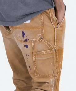 Mnml B243 Flare Denim - Brown