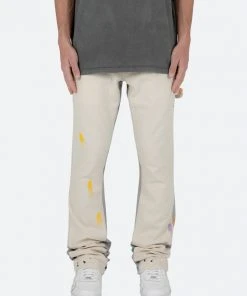 Mnml B260 Flare Denim - White