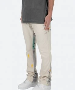 Mnml B260 Flare Denim - White