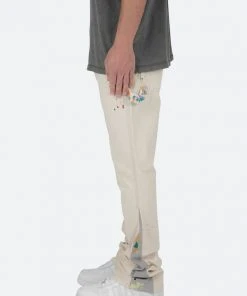 Mnml B260 Flare Denim - White