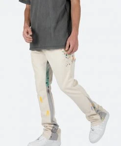 Mnml B260 Flare Denim - White