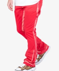 Mnml B404 Flare Denim - Red