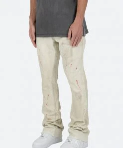 Mnml B410 Flare Denim - Milk