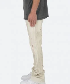 Mnml B410 Flare Denim - Milk