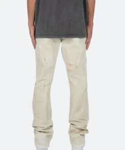 Mnml B410 Flare Denim - Milk