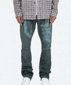 Mnml B415 Flare Denim - Olive