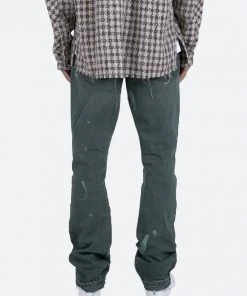 Mnml B415 Flare Denim - Olive