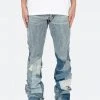 Mnml B424 Patch Flare Denim - Blue