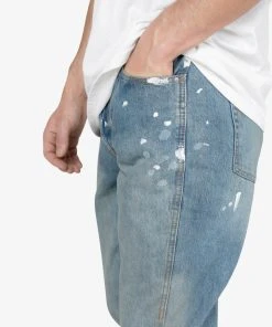 Mnml B425 Patch Flare Denim - Blue