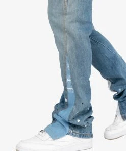 Mnml B425 Patch Flare Denim - Blue