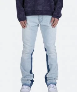 Mnml B431 Peace Flare Denim - Light Blue