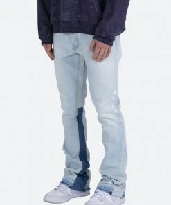 Mnml B431 Peace Flare Denim - Light Blue