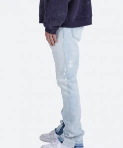 Mnml B431 Peace Flare Denim - Light Blue