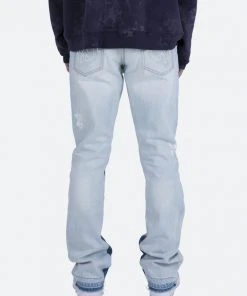 Mnml B431 Peace Flare Denim - Light Blue