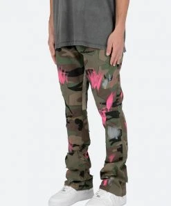 Mnml B439 Star Flare Denim - Camo