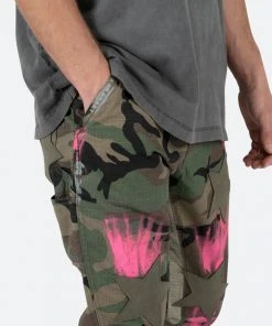 Mnml B439 Star Flare Denim - Camo