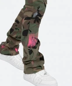 Mnml B439 Star Flare Denim - Camo