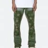 Mnml B451 Star Flare Denim - Olive