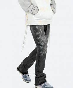 Mnml B477 Flare Denim - Black