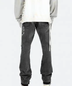 Mnml B477 Flare Denim - Black