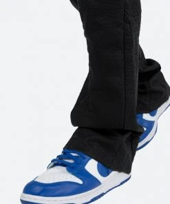 Mnml B478 Croc Flare Pants - Black