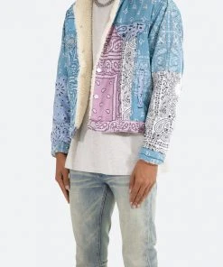 Mnml Bandana Sherpa Trucker - Multi Outerwear