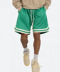 Mnml Bottoms Basic Basketball Shorts - Green