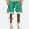 Mnml Bottoms Basic Basketball Shorts - Green