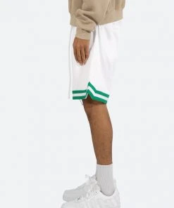 Mnml Basic Basketball Shorts - White/Green