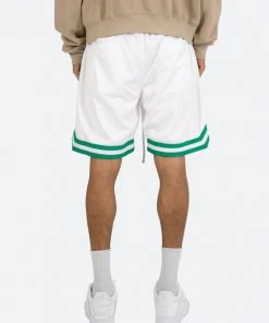 Mnml Basic Basketball Shorts - White/Green