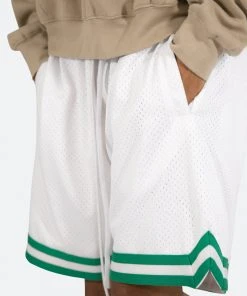 Mnml Basic Basketball Shorts - White/Green
