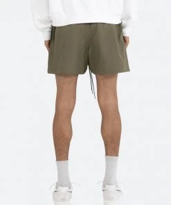 Mnml Basic Runner Shorts - Olive Bottoms