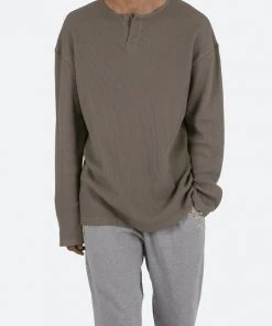 Mnml Basic Thermal L/S Tee - Grey