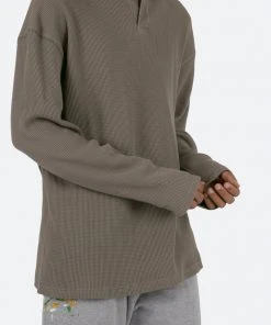 Mnml Basic Thermal L/S Tee - Grey