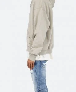 Mnml Basic Zip Up Hoodie - Olive