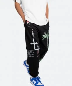 Mnml Bottoms Beach Sweatpants - Black
