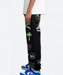 Mnml Bottoms Beach Sweatpants - Black